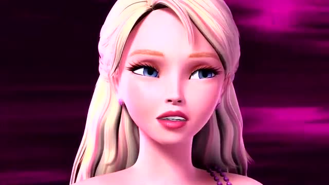 芭比之美人鱼历险记梅丽娅变成了真正的人鱼公主拥有了人鱼尾巴