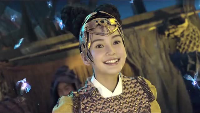 封神榜:杨颖这个头型好像米奇老鼠,究竟谁把女神的装扮设计成这样