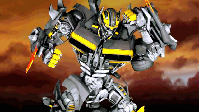 暗黑版—bumblebee—大黄蜂!黑色酷炫,粉丝原创——变形金刚角色演示