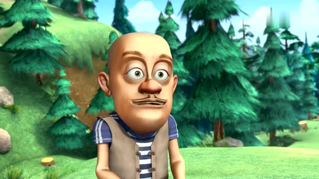 熊出没:听完熊大讲人参姑娘的故事,光头强仍执迷不悟要找人参姑娘