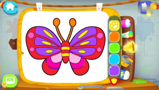 宝宝巴士:哇!这是谁给蝴蝶涂的颜色啊,好漂亮!