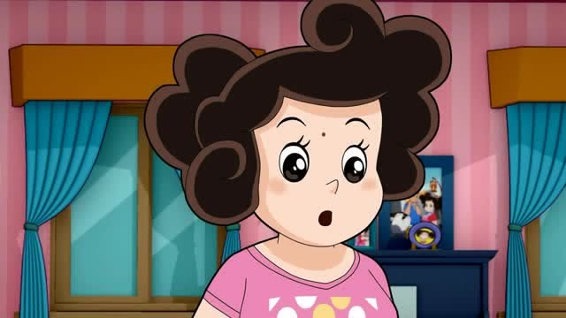 棉花糖与妈妈要换上最好看的衣服迎接奶奶