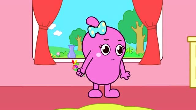 咕力咕力:粉咕力拥有一朵神奇的七色花,她会许什么愿望呢