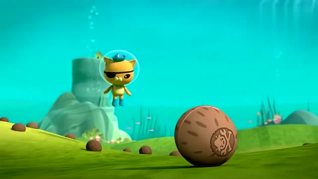 海底小纵队:椰子长了一双眼睛,这就有点奇怪了,椰子还能成精