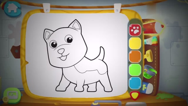 宝宝巴士绘画启蒙—儿童涂鸦随意搭配颜色,天才画家是这样培养的