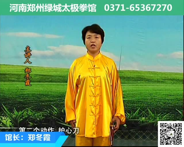 郑冬霞太极单刀 2集