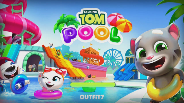 汤姆猫水上乐园 talking tom pool level 85-86 游戏演练