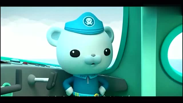 海底小纵队 吧唧巴克队长把小树龙虾送回了家.