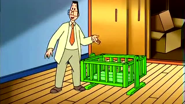 《新大头儿子和小头爸爸》大头儿子小时候睡的床