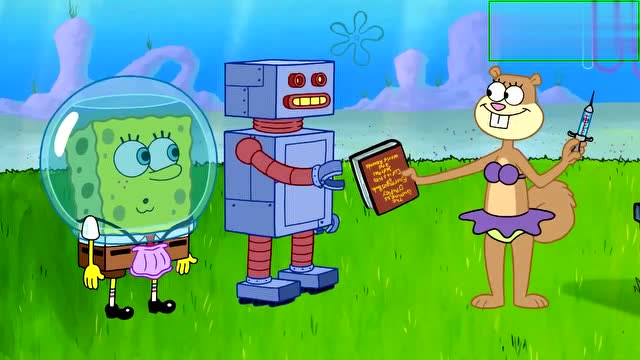 《海绵宝宝》珊迪要拿魔鬼辣酱漱口,海绵宝宝:你好火辣哦