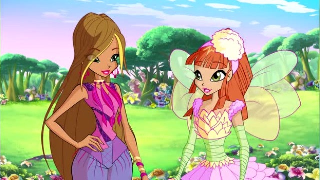 魔法俏佳人7芙罗拉不再小看米娅几年不见米娅变化很大