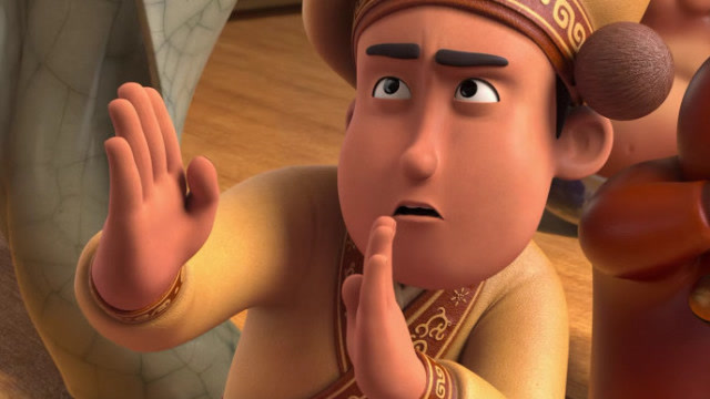 阿唐奇遇:阿唐竟遇到一个会动的球?吓得立马做出一个姿势!