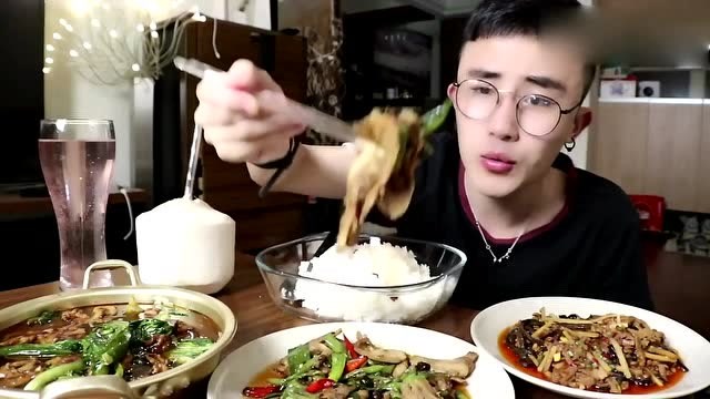 吃饭啦光小强:水煮肉片 回锅肉 鱼香肉丝!都是下饭菜!