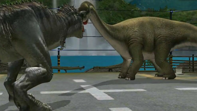 侏罗纪恐龙公园:食肉牛龙的掠食侵略,阿根廷龙与玛君龙危机战斗!