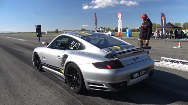 1600hp的保时捷9ff,一脚油门后才知道啥叫猛兽出笼!