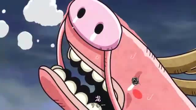 海贼王:看着眼前蠢萌蠢萌的小粉龙,罗宾完全没有抵抗力