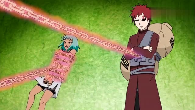 火影:七尾人柱力芙和我爱罗被困,再乐观也只能等人来救