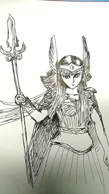 圣斗士星矢北欧篇,希路达的人气可以说和雅典娜不分上下