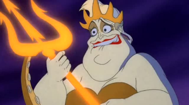 小美人鱼:海巫婆用美人鱼公主做筹码,成功登上了国王宝座 the little