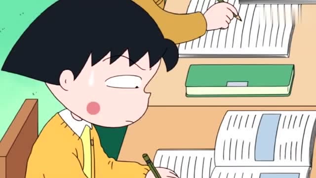 樱桃小丸子:小杉真是一个大吃货,关键时刻还提什么问题呢