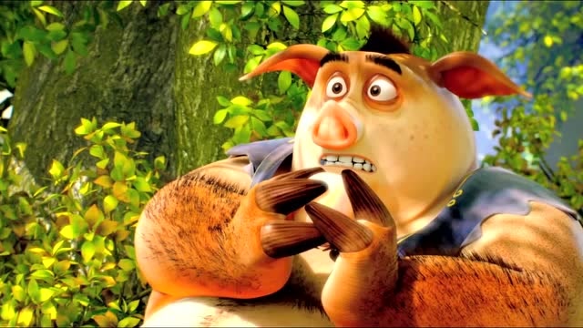 西游记之大圣归来:猪八戒变什么都有一个毛病,就是肚子大!