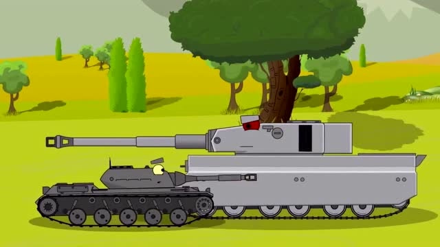 坦克大战游戏白色虎式挑战p1000巨鼠这是要决出德系最强啊