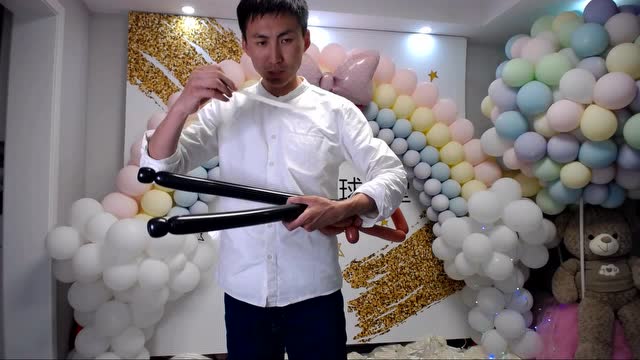 小太阳魔术气球教程 枪