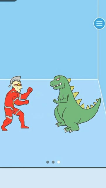 超人变身打怪兽啦!谁会赢呢?