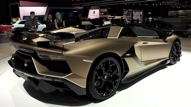 9秒破百!2019蘭博基尼aventador svj敞篷跑車,售價約3000萬