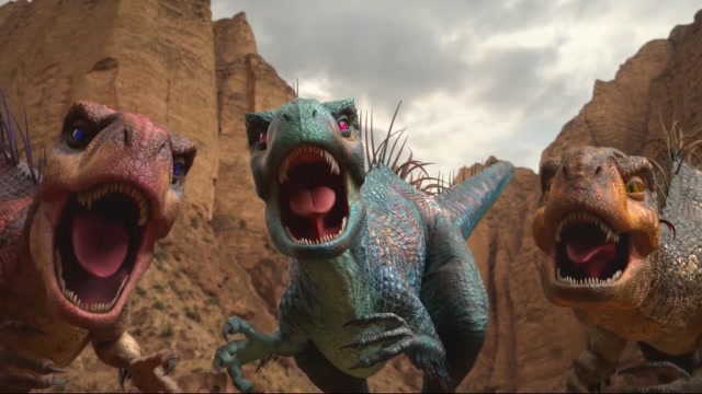 恐龙大战一触即发