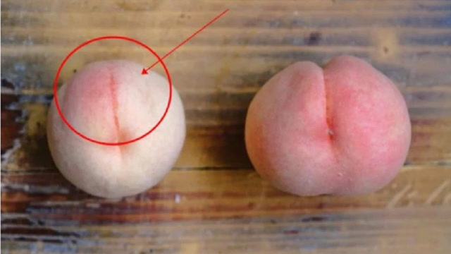 桃子也分公母,母桃子更甜,学会这招,挑到的个个都是母桃子