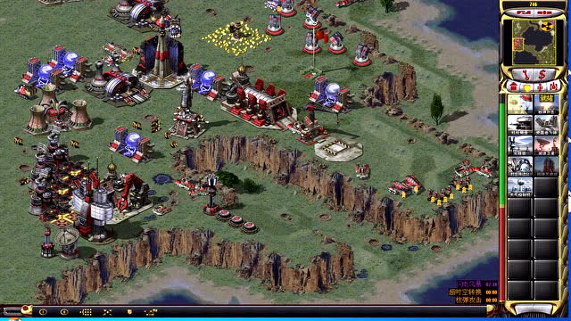 《红警》敌方超级武器闪电风暴必须用战机破!