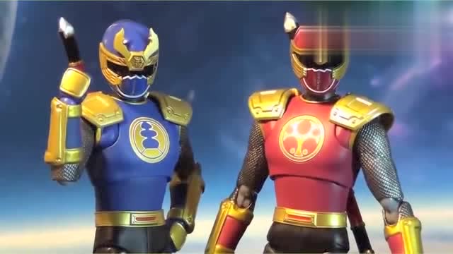 忍风战队轰雷者shf玩具展示动画