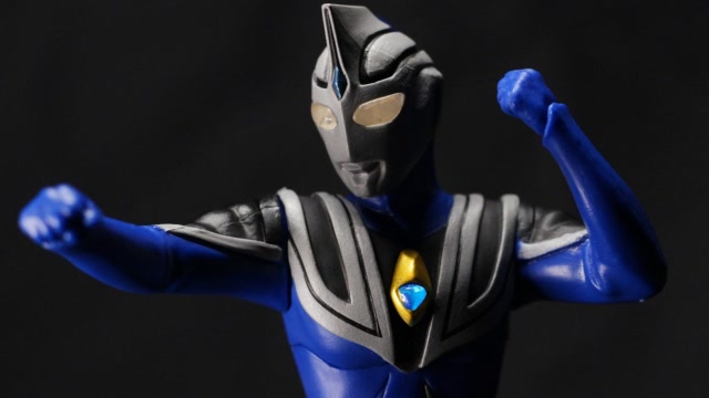 奥特曼发光扭蛋系列第十弹 阿古茹奥特曼v1形态 破损大楼