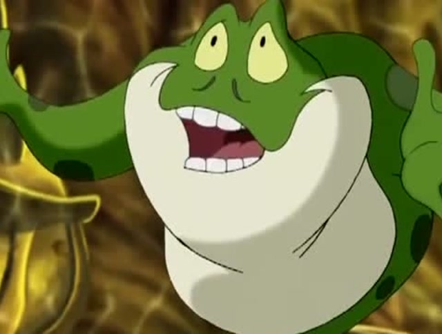 小鲤鱼历险记:癞蛤蟆的悠闲生活!获得龙鳞的蛤蟆,真是一步登天