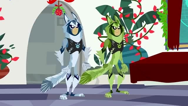 动物兄弟:动物圣诞节来了,海龟船被装饰的红红火火