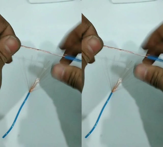 电工基本功学习分享一下多股软线的并线方式,长见识了