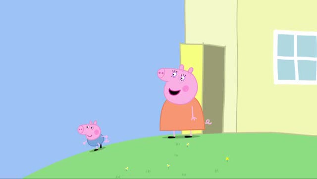 小猪佩奇:猪妈妈叫来佩奇和乔治,终于看到了布谷鸟!
