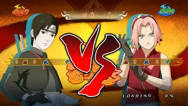 忍法·超兽伪画·甲全集!佐井对付小樱,只需要发动必杀技!