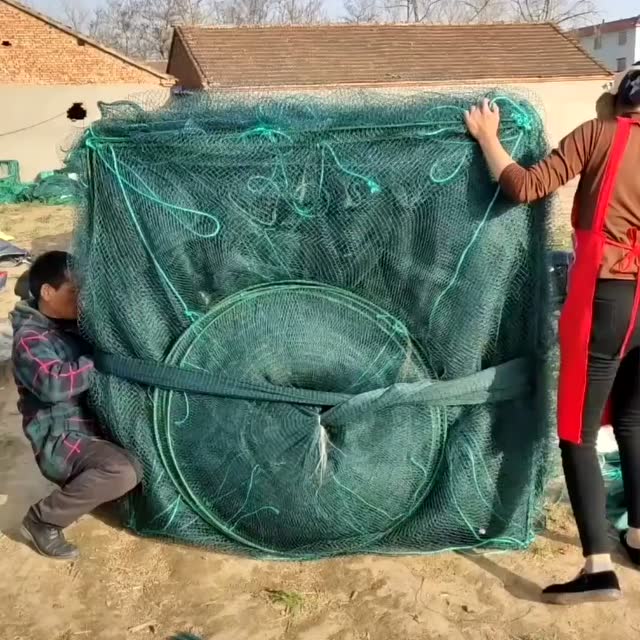 这么大的地笼是准备抓什么鱼