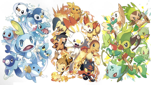 神奇宝贝历代御三家中,高人气能时常刷存在感,低人气却销声匿迹