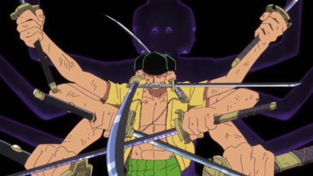 海贼王:鬼气九刀流阿修罗,当他拿起刀的那一刻,你就已经输了!