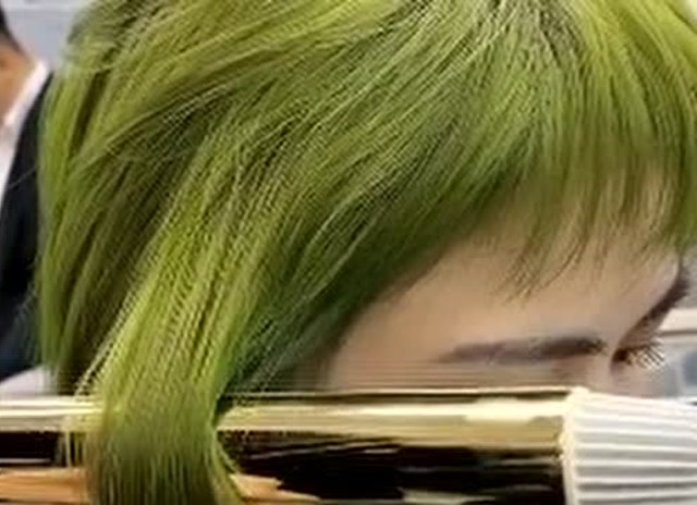 北极绿小姐姐发型大改造,短头发妹子必须尝试,你get到它的美了吗?