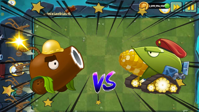 pvz2 椰子大炮vs玉米加农炮评测,谁才是炮中炮