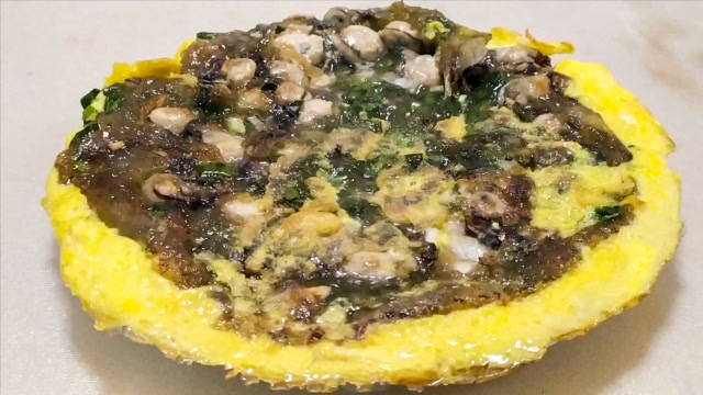 福建闽南海蛎煎,不会翻锅也能轻松成功,鲜美嫩滑,家乡的味道