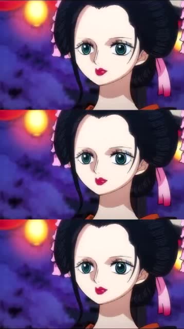 海贼王:和之国的和服妮可·罗宾好漂亮啊!这个笑,真是爱了爱了