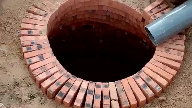 沉水井原来是这样制作的,这在农村可是一门老手艺,会的师傅绝对不多!