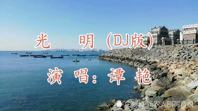 谭艳一曲dj版歌曲《光明》动听有活力,节奏动感奔放悠扬,歌声豪放有