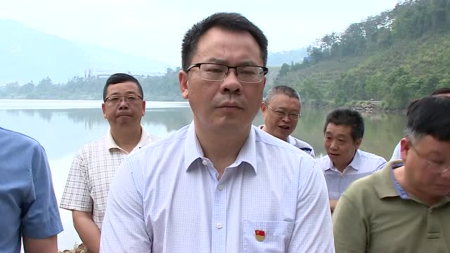 刘润宇,温毅带队到文旅康养项目现场办公