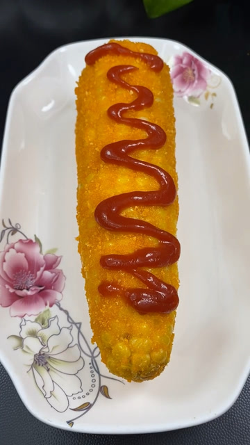 脆炸香酥玉米棒这样特别好吃,隔壁小孩都馋哭了